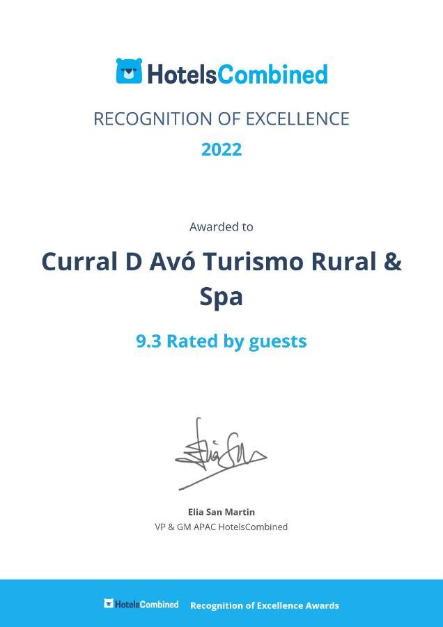 Curral D Avo Turismo Rural & Spa Cacarelhos 외부 사진